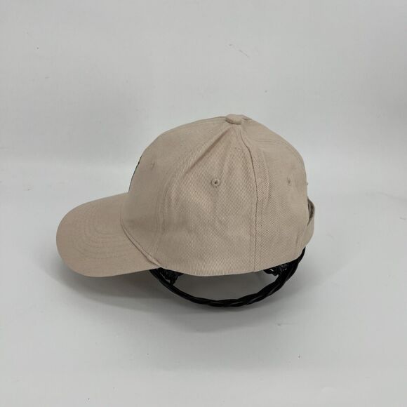 B.A.S.S. Fishing Bass Cap Hat Adjustable Baseball Snapback Tan Khaki - Picture 3 of 7